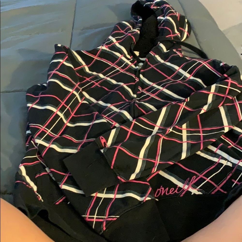 Plaid hoodie